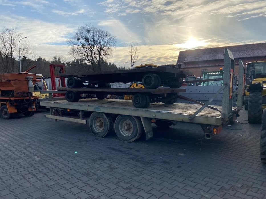 ECIM E10TAF  FV23% Import Francja Przyczepa Z Najzdami