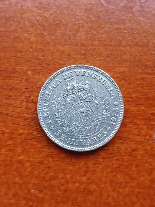 Duas Moedas 5 Bolivares