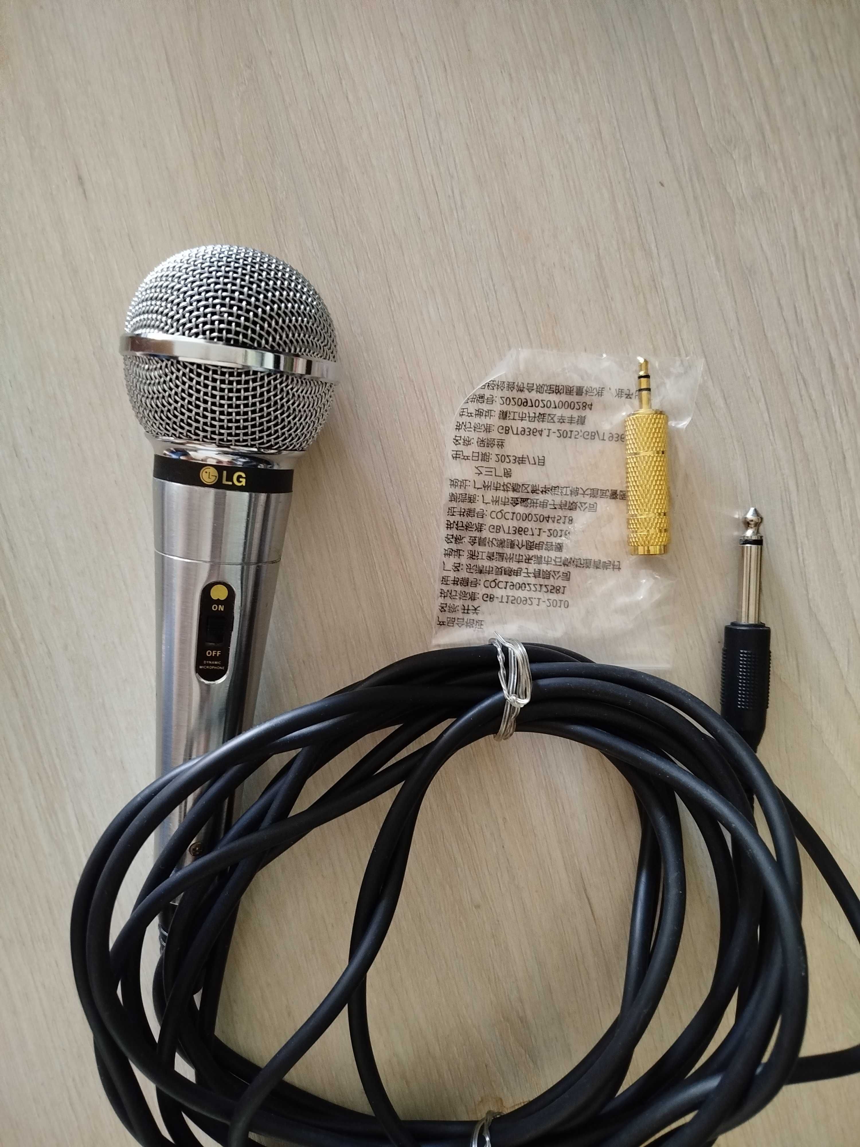 Вокальный микрофон SONY DM-308 + переходник адаптер