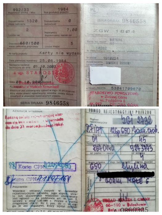 Starocie różne minionego wieku...