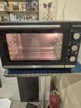 Mini piekarnik SilverCrest SGBR 1500 D4 30 l czarny