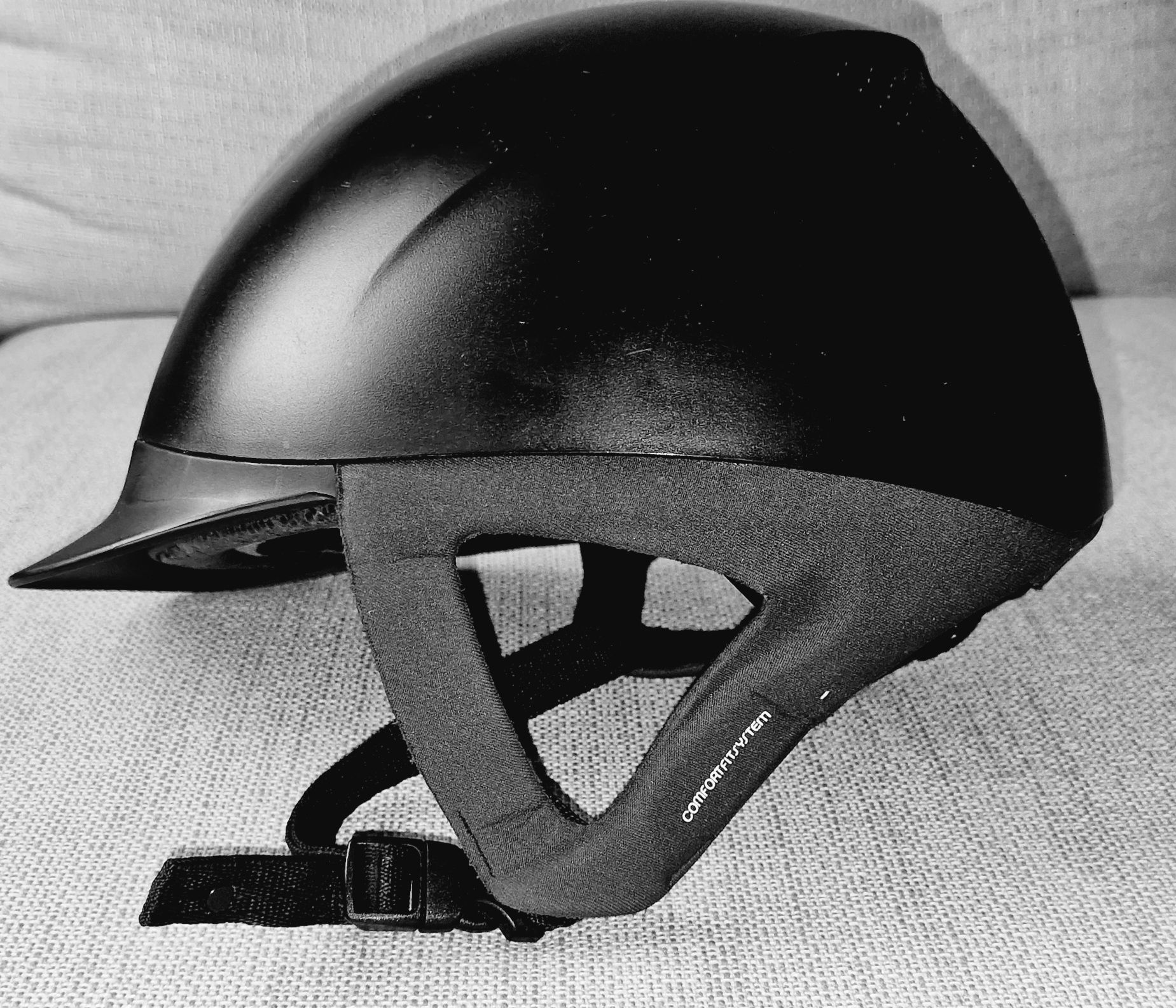 Kask jeździecki Fouganza Safety Black r. 53-55 cm