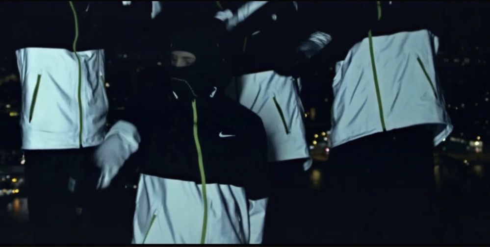nike 3m reflective jacket yung lean rare