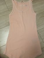 H&M r.XS top neonowy pomarańczowo różowy