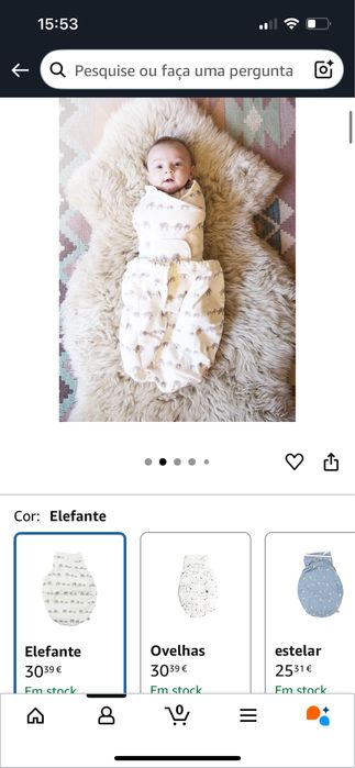 Saco de dormir bebe