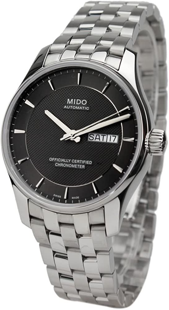Мужские механические швейцарские часы Mido (хронометр C.O.S.C.)