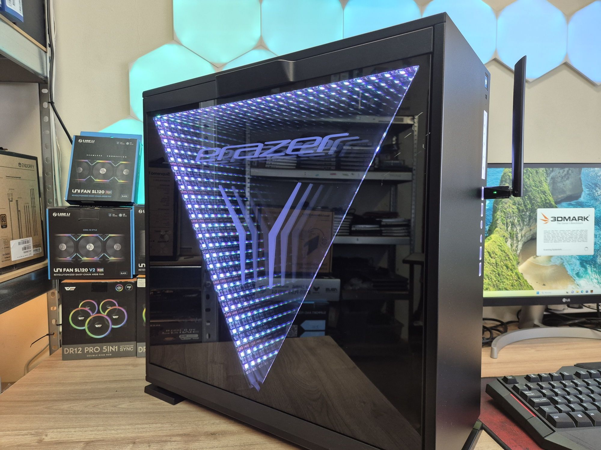 Gaming PC i5 13gen RX 6600 16GB 512GB Windows 11