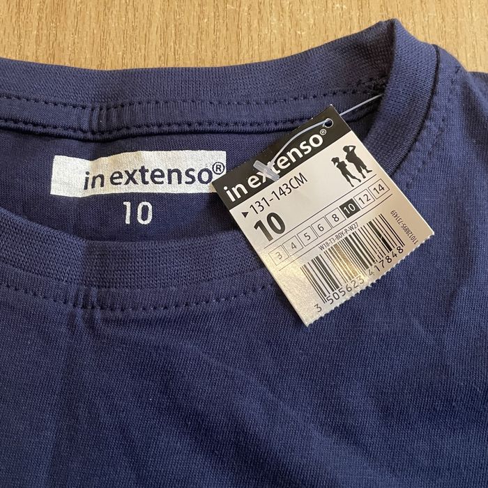 Nowa bluzka z długim rękawem In Extenso, rozmiar 131-143