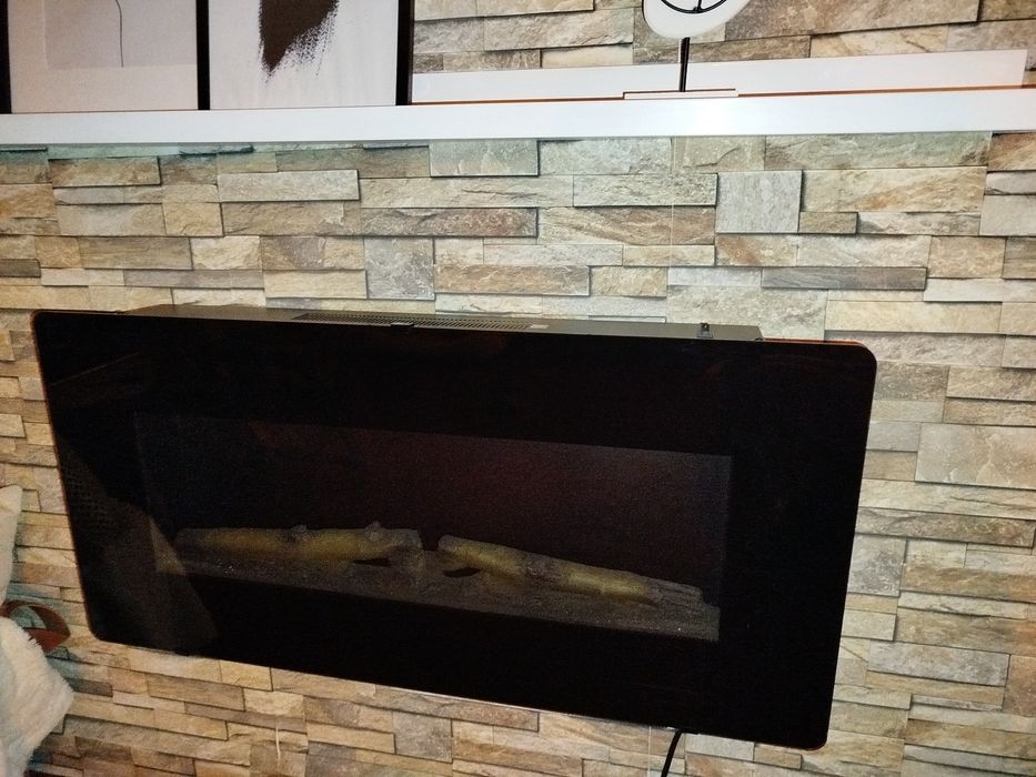 Lareira elétrica 2000wts como nova