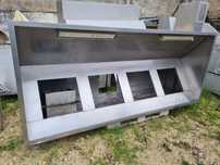 Hotte (Chaminé) em Inox com Filtros Novos