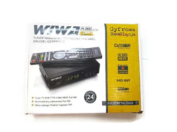 WIWA H.265 MINI Tuner Dekoder DVB-T2 H.265 HEVC TV