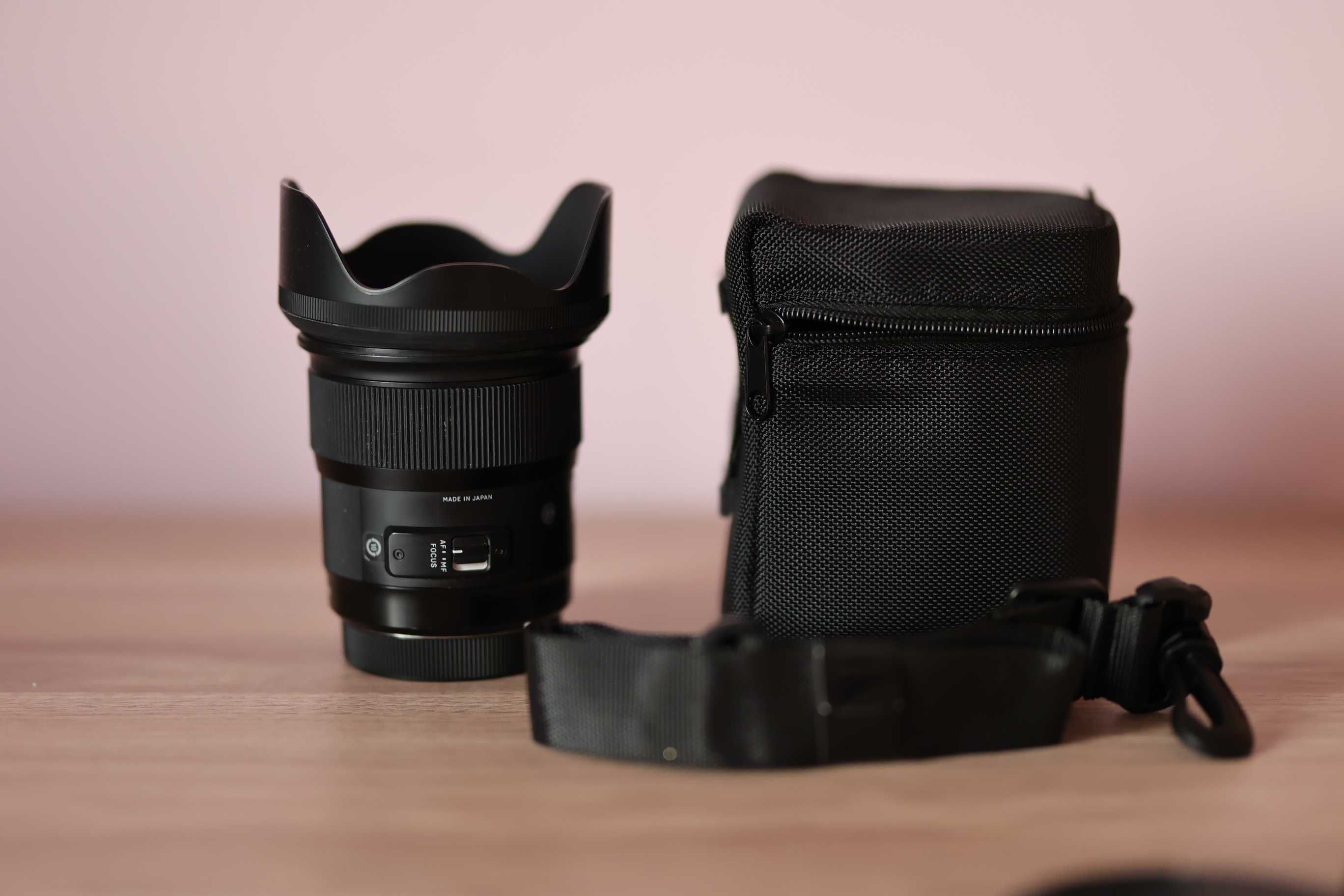 Obiektyw Sigma DG Art 24 mm f. 1,4  EF Canon *jak nowy