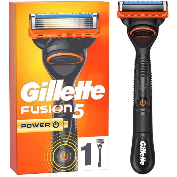 Máquina de Barbear Fusion 5 Power c 1 Recarga  Gillette