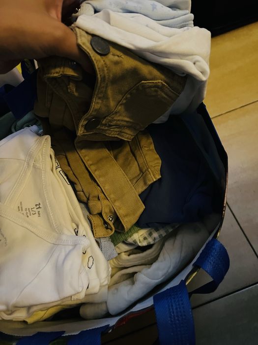 Lote de roupa de bebe menino