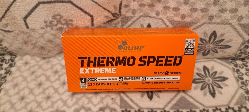 Nowe Opakowanie Thermo speed extreme 120 Capsules firmy Olimp