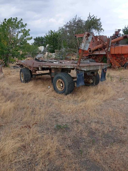 Прицеп зил бортовой на ходовой от птс 9