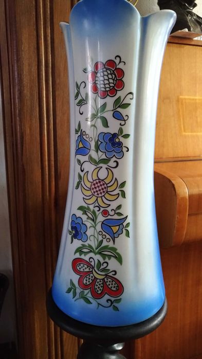 Duży wazon Lubiana niebieski