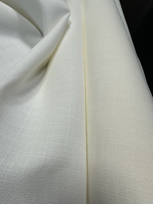 Tkanina obrusowa śmietankowa biel