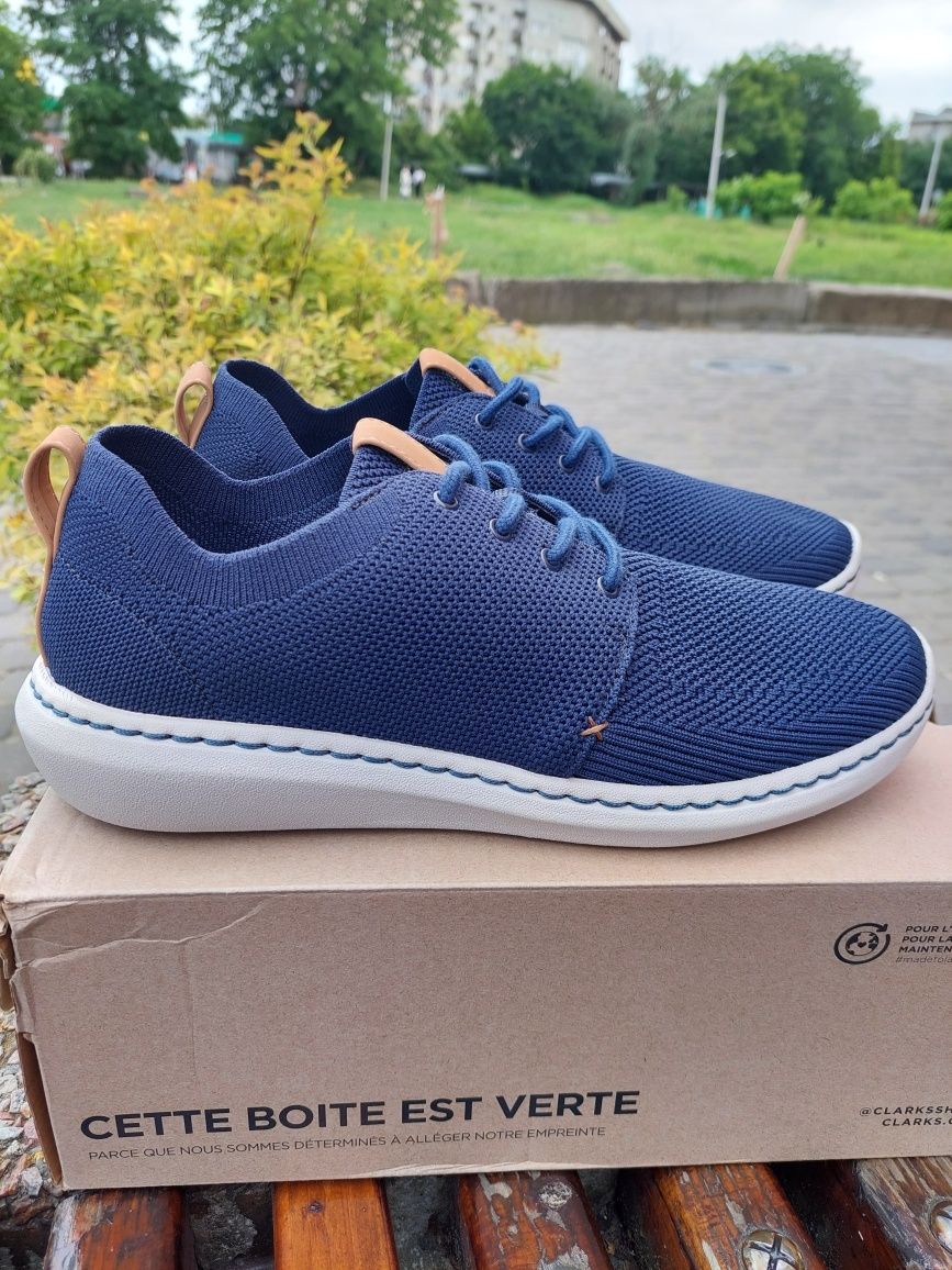 43/44,5р Оригінальні літні кросівки Clark's STEP URBAN MIX