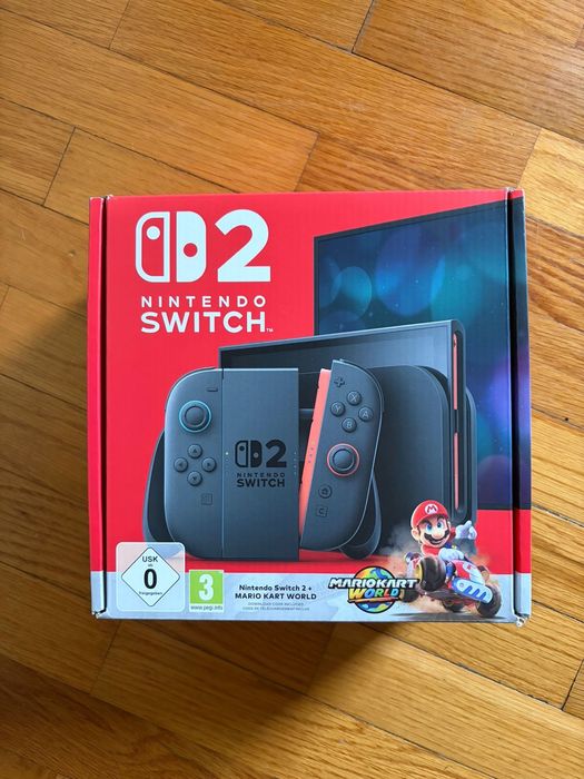 Nintendo Switch 2 + Mario Kart World c/garantia