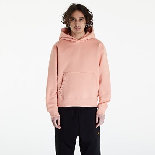 Adidas Adicolor Trefoil Pullover Hoodie Peach худи адидас с капюшоном