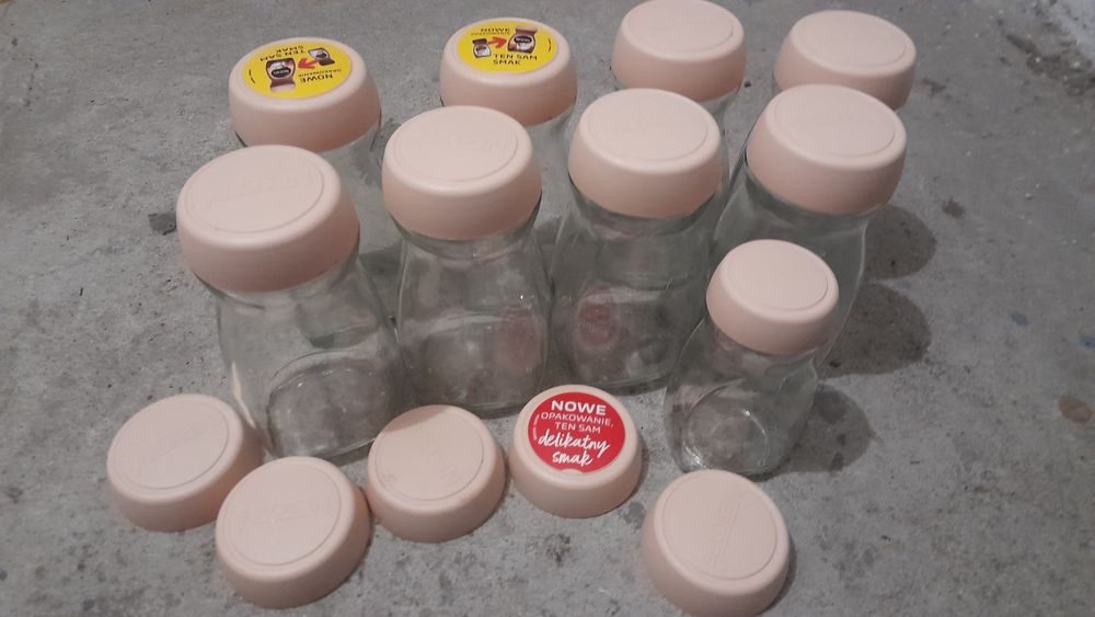 Sloiki po kawie Nescafe-9szt-10zl