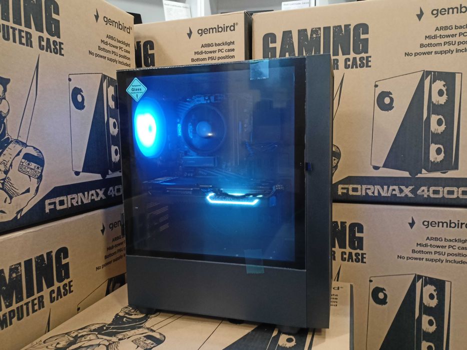 Nowy Komputer Gamingowy Kraków Ryzen 7 8700f 32GB 1000SSD RTX 5070 W11