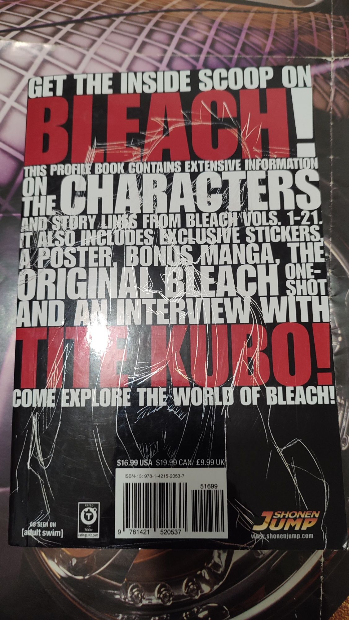 Manga Bleach e Pokémon go livro