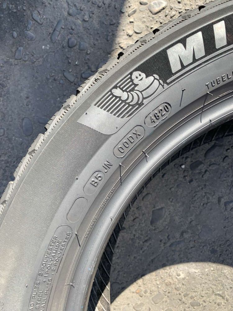 Шини 225/55 R19 пара Michelin 7мм, зима, 2020р