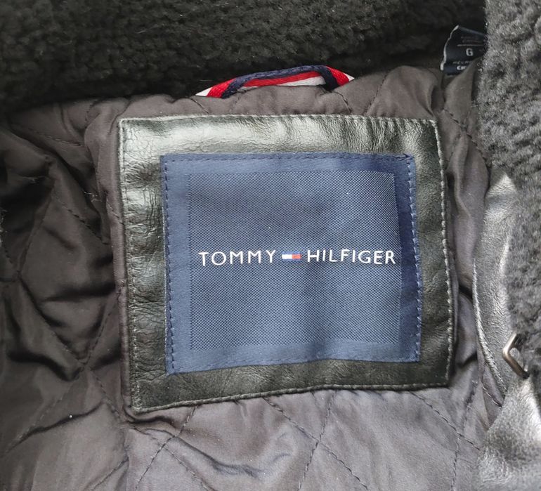 Tommy Hilfiger nowa kurtka męska sztuczna skóra r. L