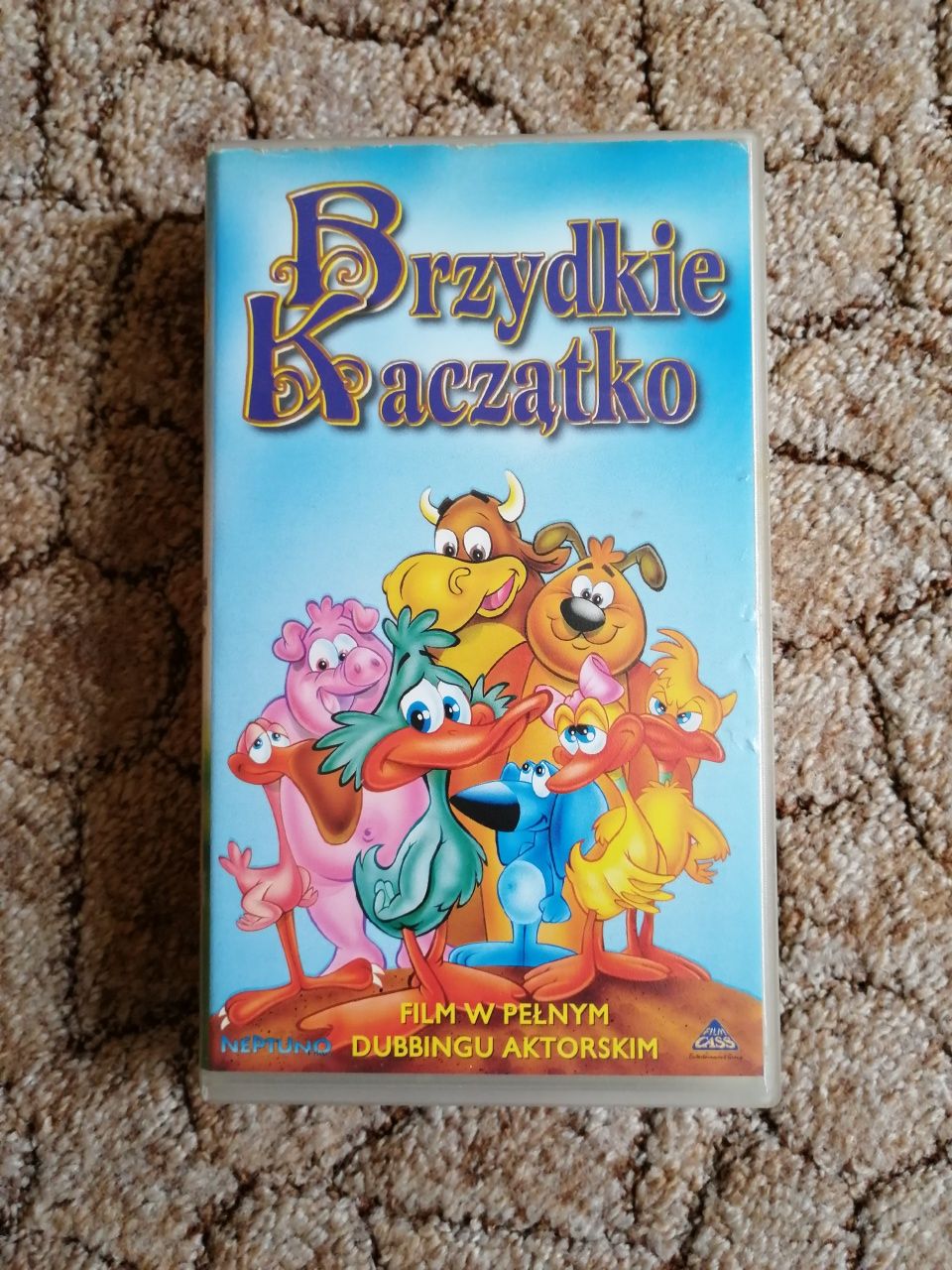 Kaseta VHS bajka Brzydkie Kaczątko