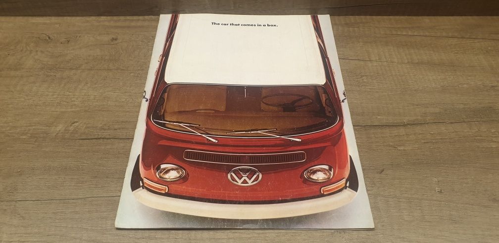 Prospekt Volkswagen VW T1 1969r. 20 stron