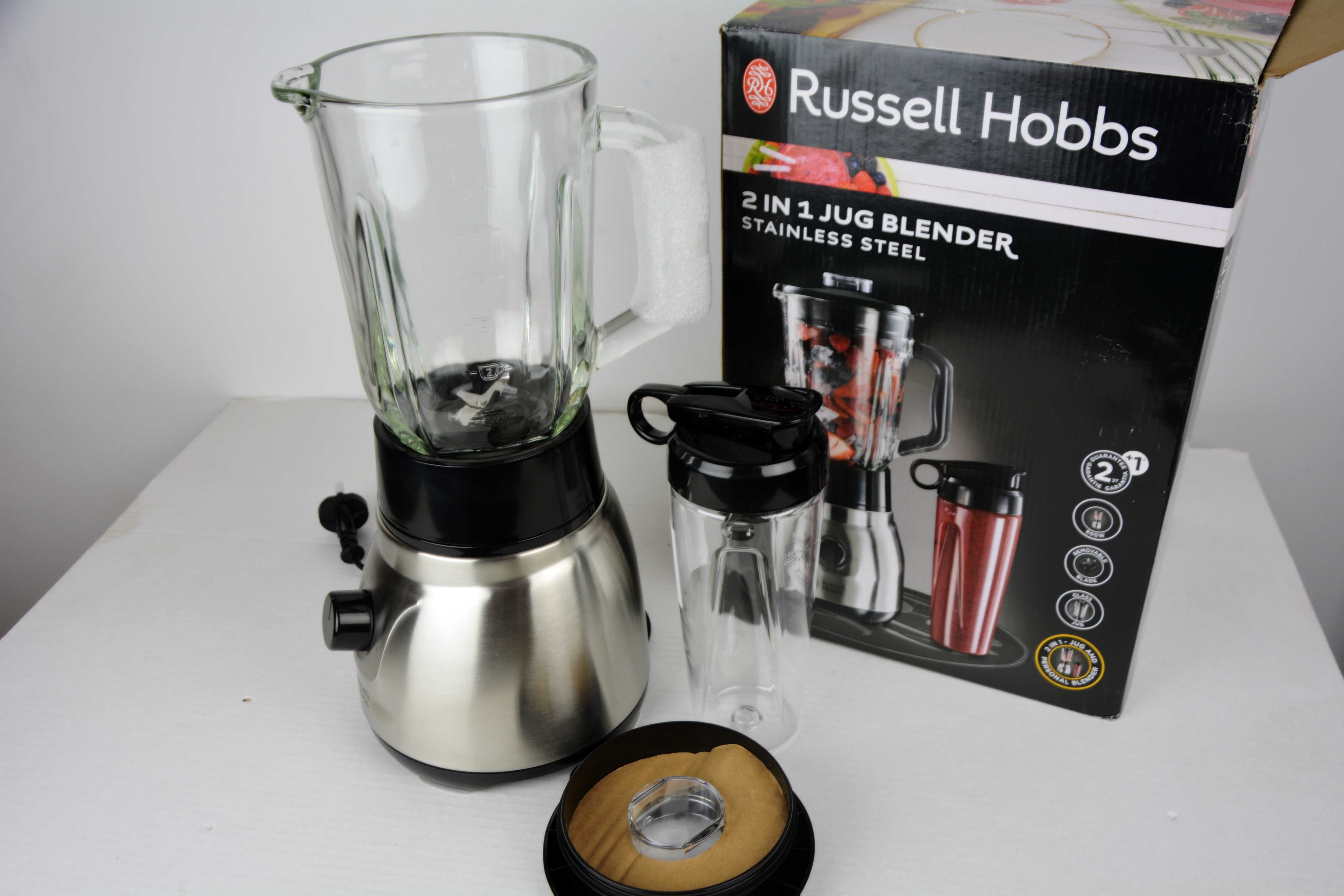 Blender kielichowy Russell Hobbs  600 W srebrny