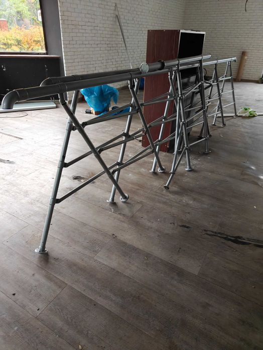 Porecze modulowe na schody 2x3.9m plus 1,4m,stan idealny