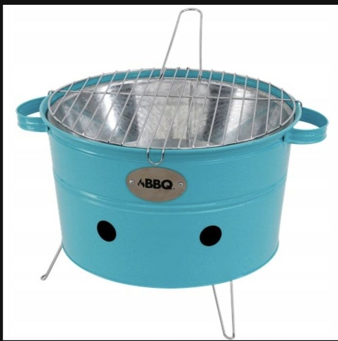 Grill węglowy turystyczny  przenośny wiaderko