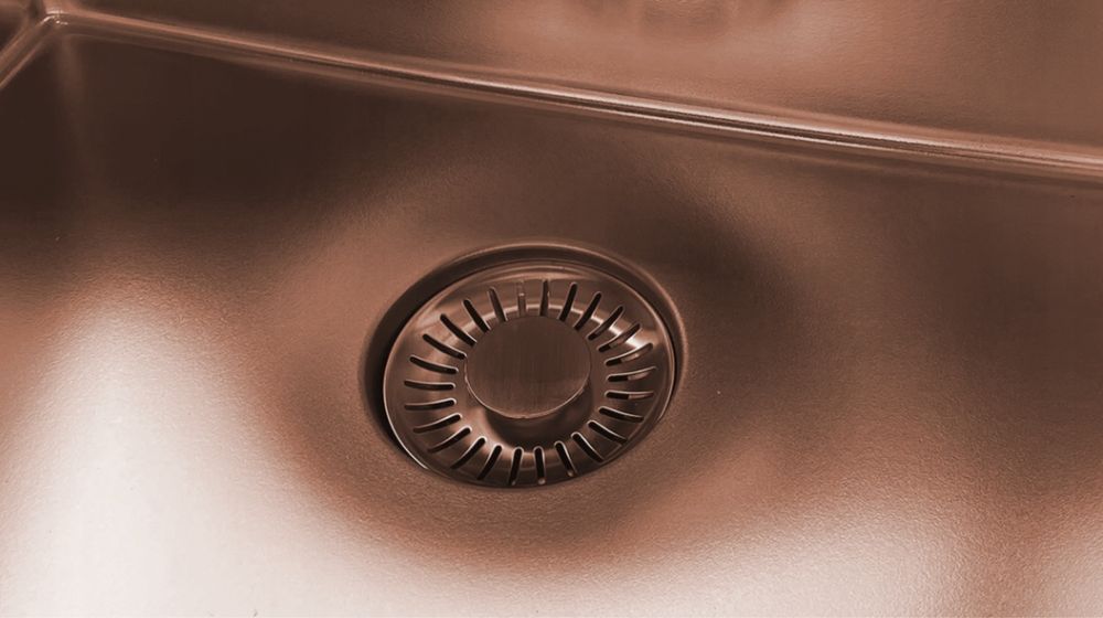 NOWY Zlewozmywak REGINOX 40 x 40 New York miedź