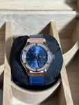 Hublot Classic Fusion King Gold Blue Diamonds
