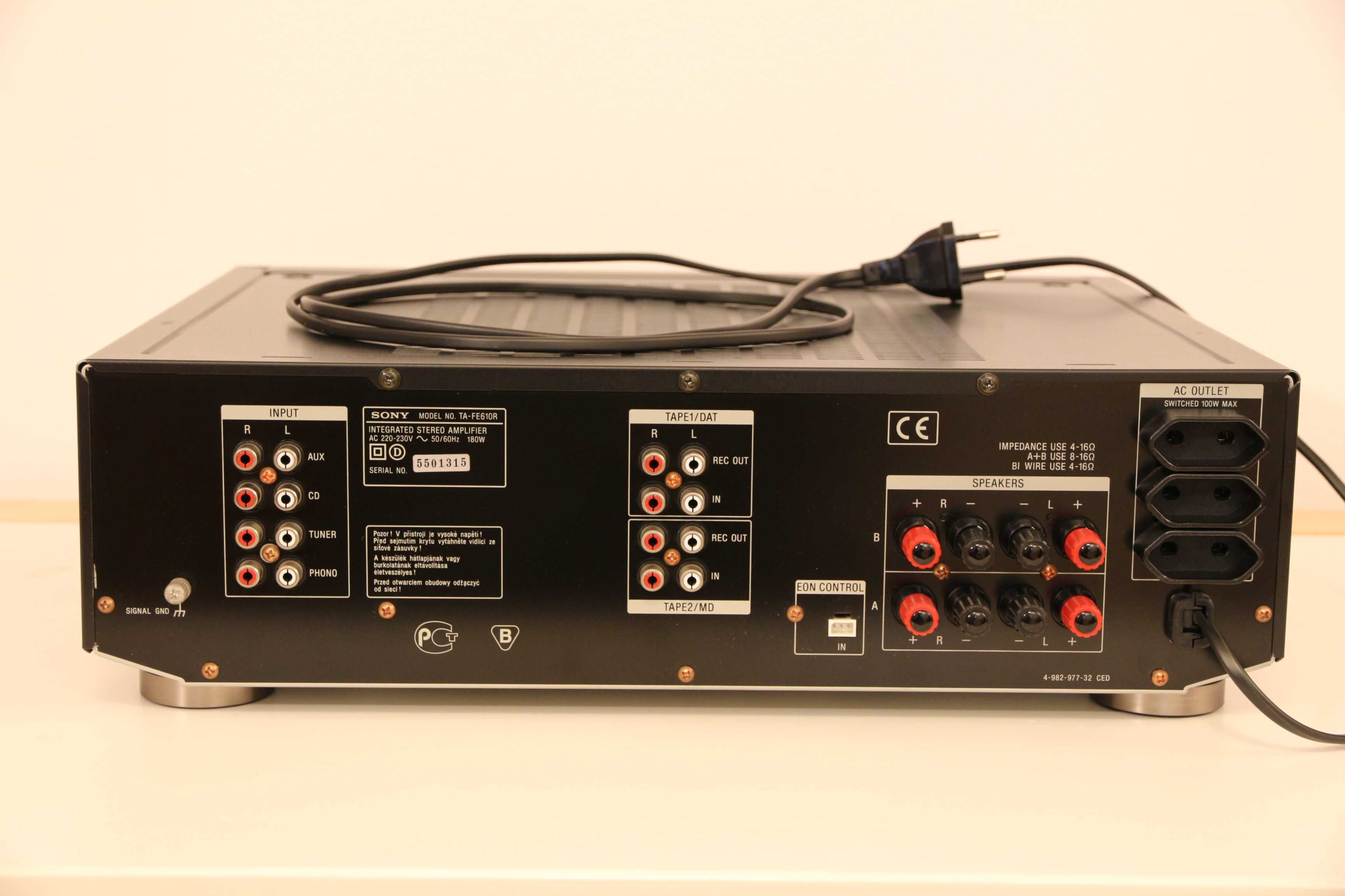 Wzmacniacz stereo Sony TA-FE610R