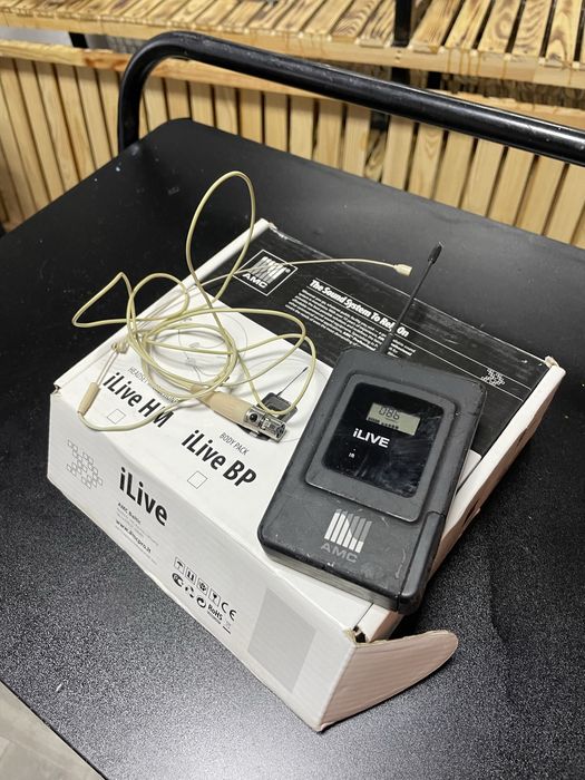 Бодіпак AMC iLive BP + гарнітура HM | UHF 795–820 MHz | Радіосистема