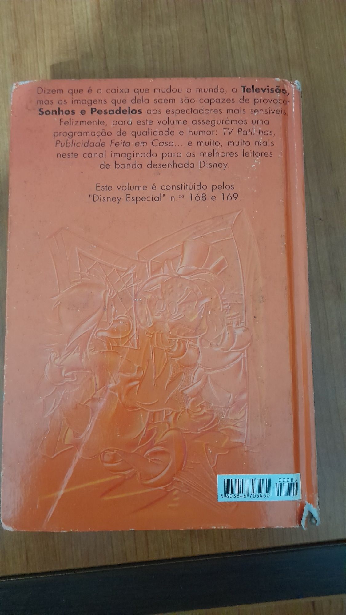Livro de Banda Desenhada "Disney "