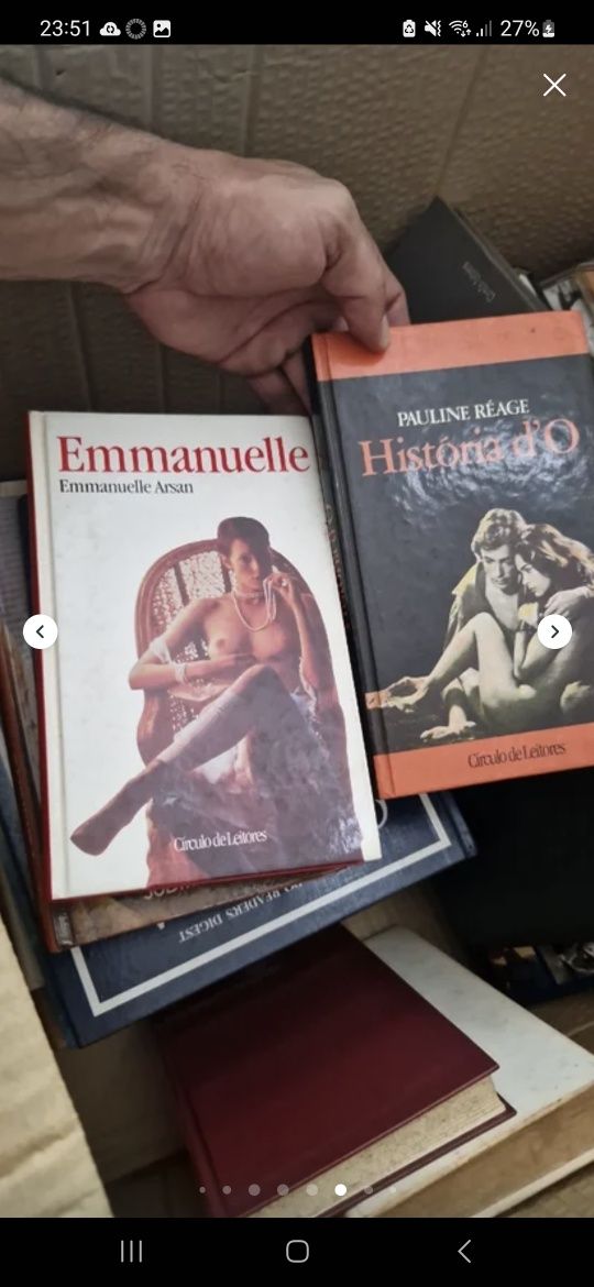 Colecção de livros eroticos