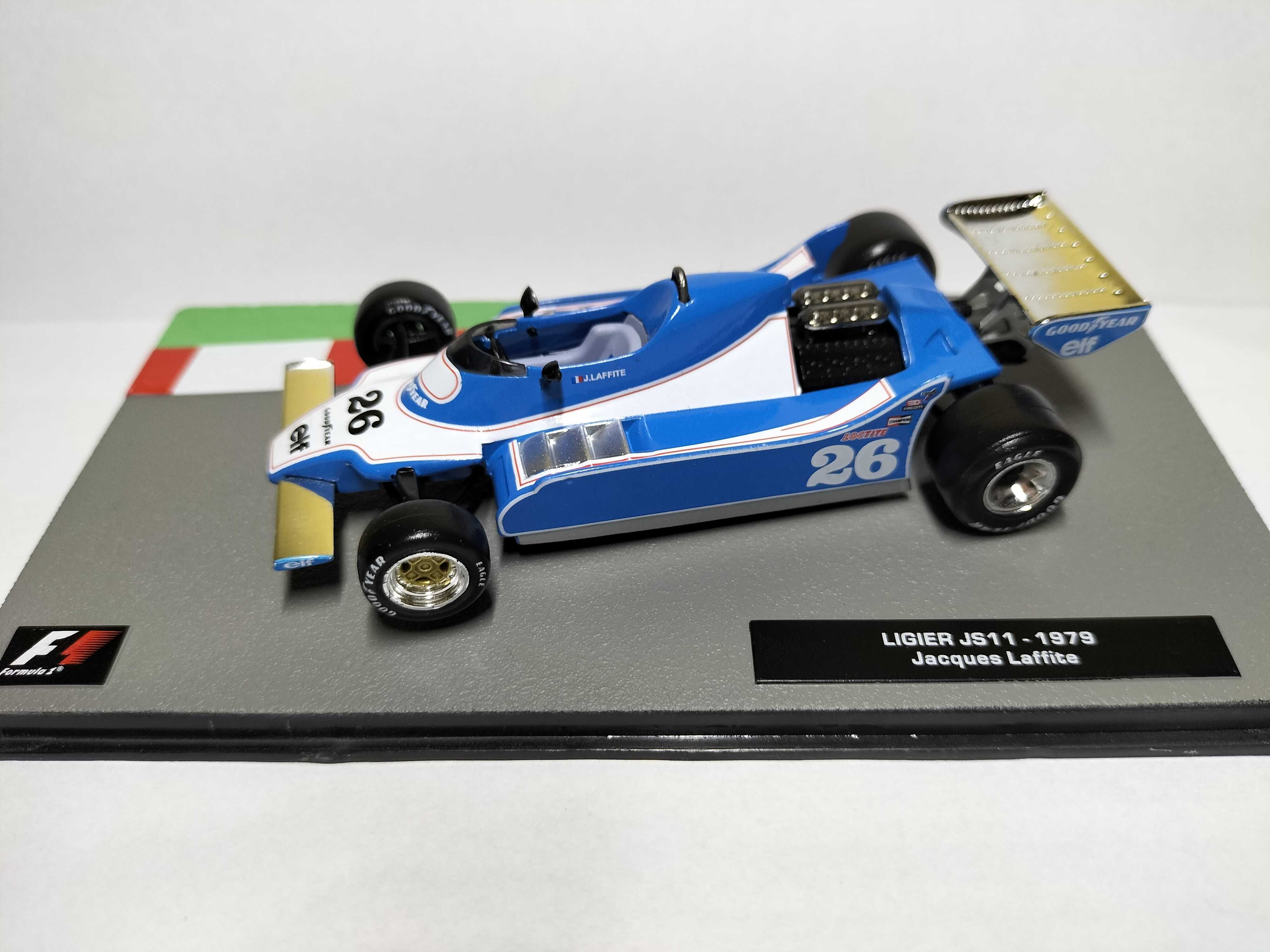 F1 Ligier JS11 1:43 Jacques Laffite Altaya