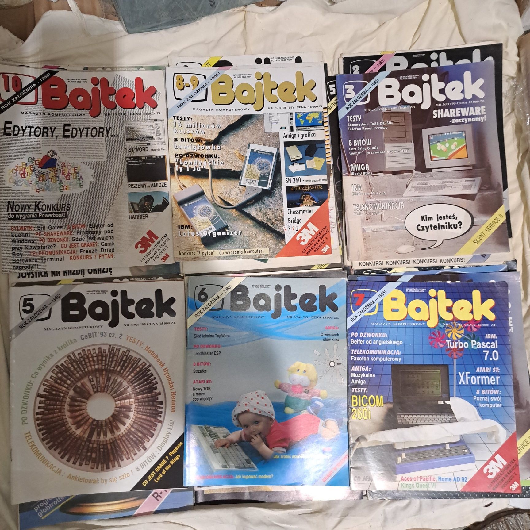 Czasopisma Bajtek 35 sztuk