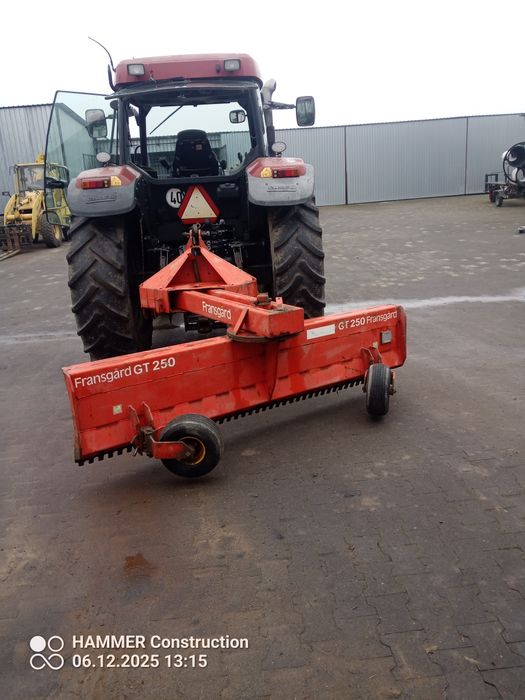 Równiarka pług na tuz do traktora niwelator obrotowy do śniegu