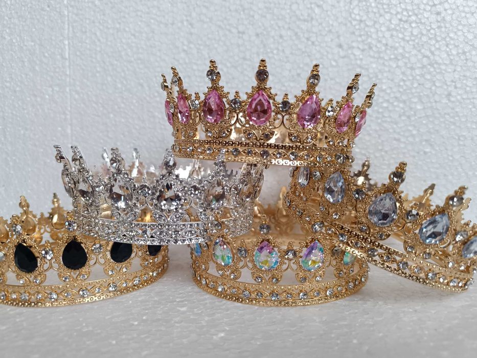 Корона для торту велика прикраса декор діадема