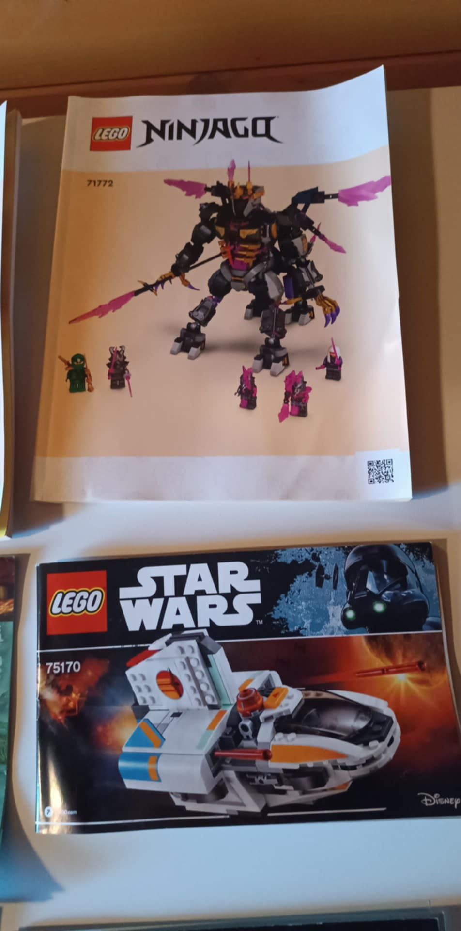 Mix klocków LEGO ninjago