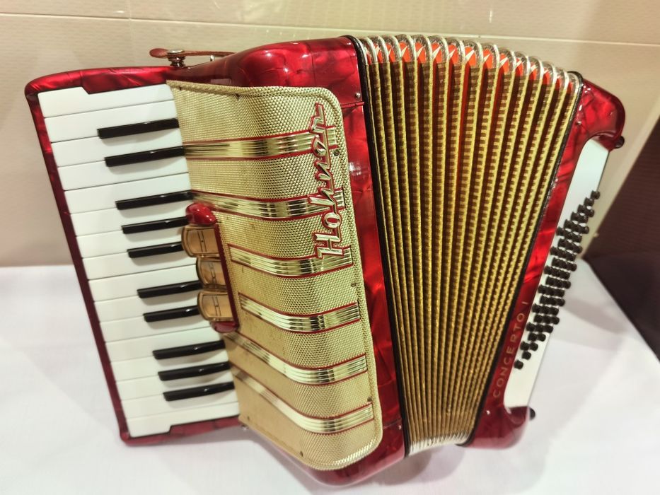 Hohner concerto 48 basów akordeon klawiszowy