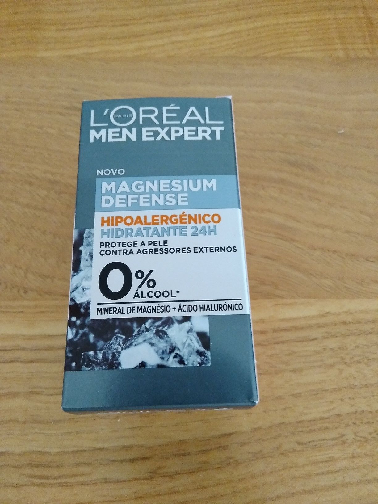 L'Oréal Men Expert Magnesium Defense 50 mL Hipoalergénico NOVO