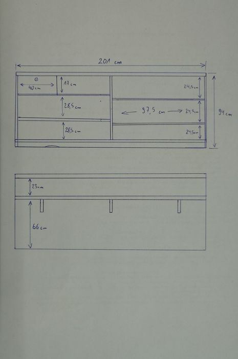 Lada szafa szafka sklepowa, blat półka regał sklepowy