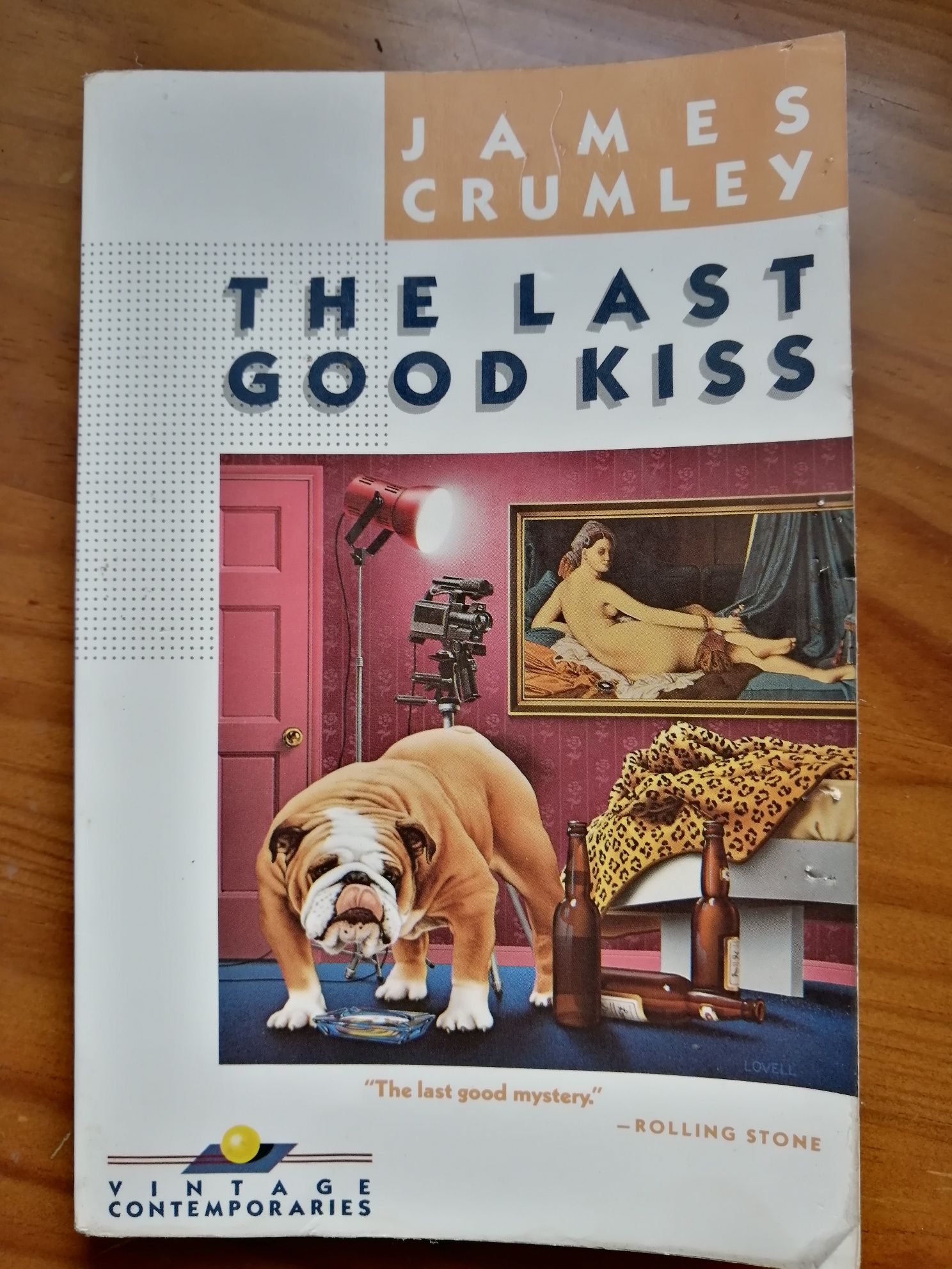 Livro "the last good kiss" de James Crumley